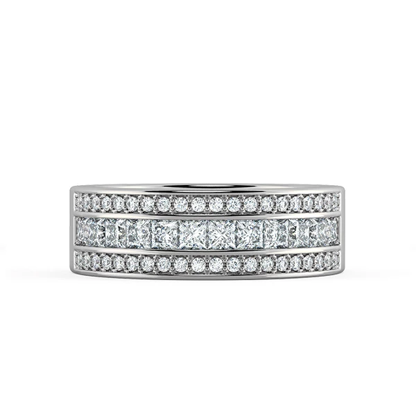 Modern Wedding Band Set NCC2026 2